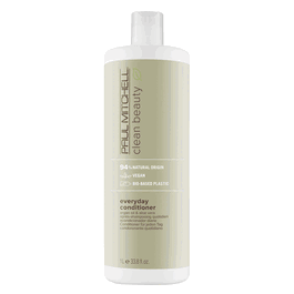 Paul Mitchell Clean Beauty Everyday Après-shampooing Végétalien Améliorant l'Élasticité Cheveux Soin Capillaire Flacon de 1000 ml