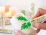 Kreul Set de 6 feutres de peinture pour bougies Winter Love