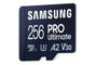 Samsung MB-MY256SA PRO Ultimate Carte Mémoire MicroSDXC 256 Go Adaptateur SD U3 V30 A2