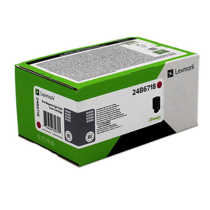 Lexmark 24B6718 Cartouche Toner Originale Magenta 13000 Pages pour Lexmark XC4140 XC4150 XC4153 Lexmark 24B6718 Cartouche Toner Originale Magenta 13000 Pages pour Lexmark XC4140 XC4150 XC4153