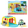 MGA Let's Go Cozy Coupe Tunel de Lavado 661297 - Véhicule de Lavage Magic pour Enfants avec Camion Go Green Cozy, À Partir de 3 Ans