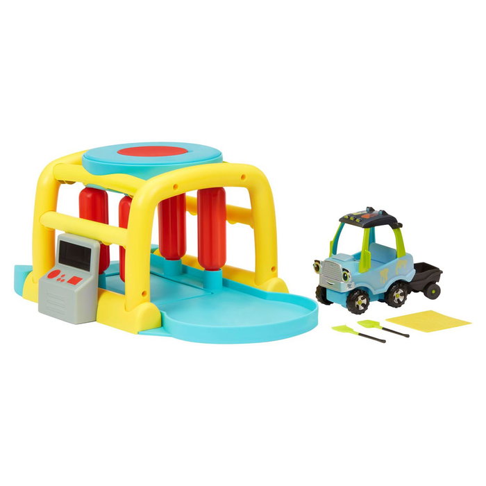 MGA Let's Go Cozy Coupe Tunel de Lavado 661297 - Véhicule de Lavage Magic pour Enfants avec Camion Go Green Cozy, À Partir de 3 Ans