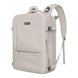 Numada B40 Sac à dos de voyage 20 L Explorer Backpack Beige 40 x 25 x 20 cm avec port USB