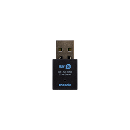 Phoenix Technologies Adaptateur Wi-Fi USB Nano 650 Mbps avec Bluetooth 4.2