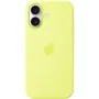 Apple Coque en silicone avec MagSafe pour iPhone 17 - Jaune néon