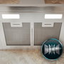 Hotte standard Cecotec Flux TT 604000 Acier