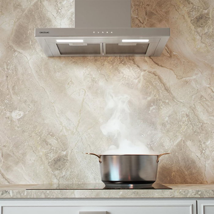 Hotte standard Cecotec Flux TT 604000 Acier