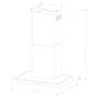 Hotte standard Cecotec Flux TT 604000 Acier