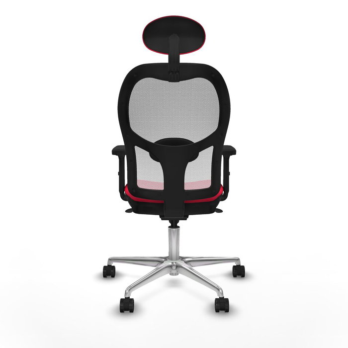 Piqueras y Crespo 2D086N1 Chaise de Bureau avec Appui-tête Rouge Piqueras y Crespo 2D086N1 Chaise de Bureau avec Appui-tête Rouge