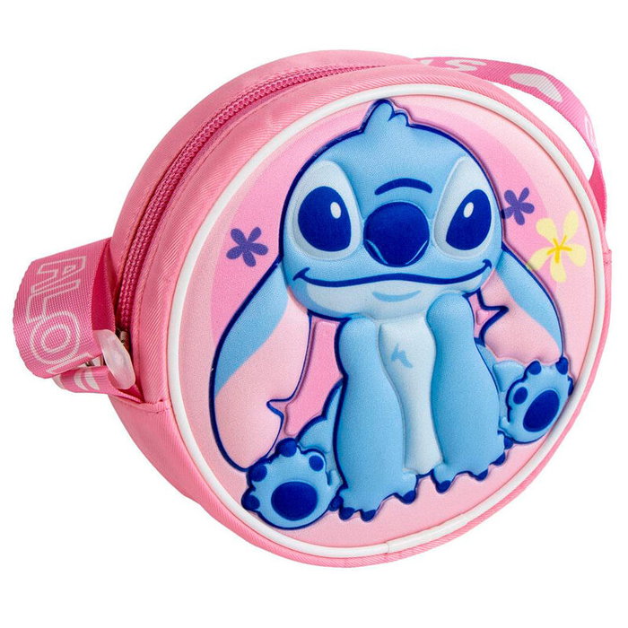 Cerdá Sac à bandoulière Stitch 3D Rose