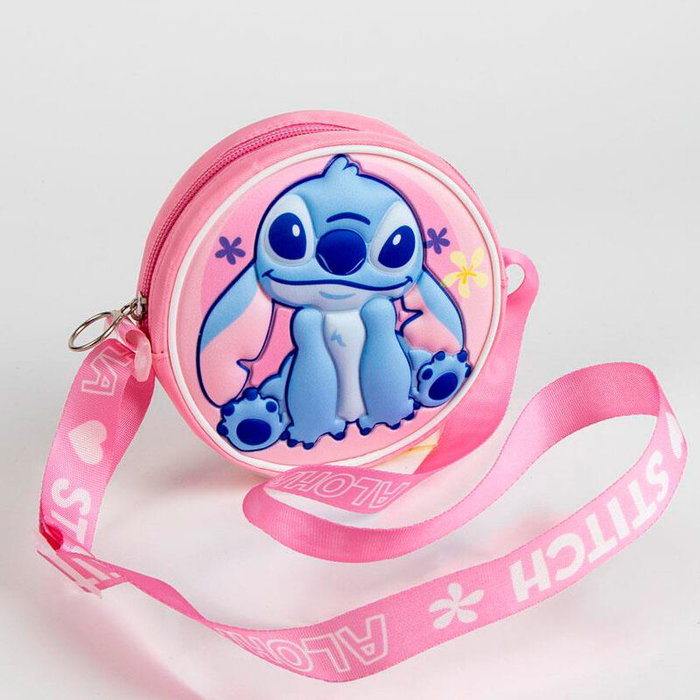 Cerdá Sac à bandoulière Stitch 3D Rose