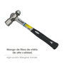WOLFPACK LINEA PROFESIONAL Martillo de bola 650g avec manche en fibre de verre