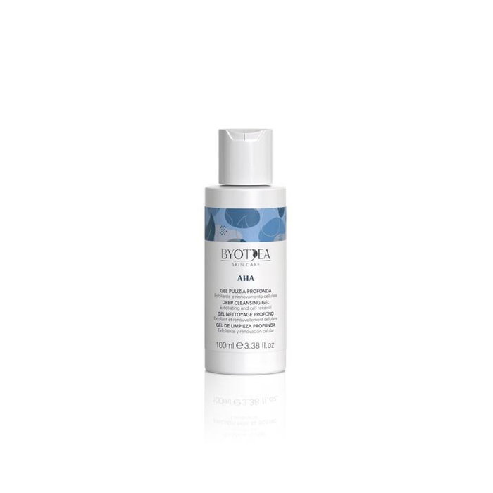 Byotea Gel Nettoyant Profond Exfoliant aux AHA - Renouvellement Cellulaire - Visage - 100 ml Byotea Gel Nettoyant Profond Exfoliant aux AHA - Renouvellement Cellulaire - Visage - 100 ml