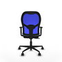 PIQUERAS Y CRESPO Chaise de Bureau Jorquera Bleu ciel