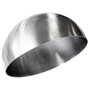 Lily Cook Lot de 4 Moules Coupole 8x4 cm en Acier Inoxydable