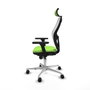 Piqueras y Crespo Chaise de Bureau Jorquera Pistache avec Appui-tête
