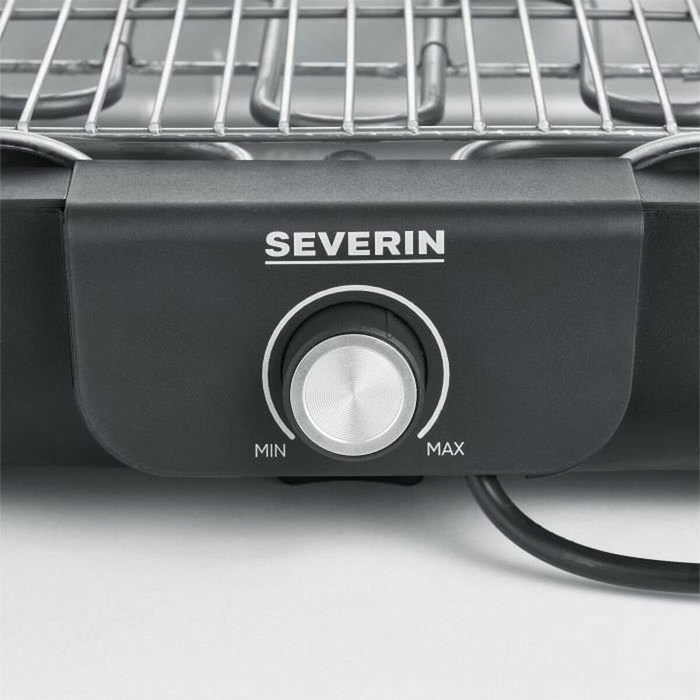 Severin Barbecue électrique PG 8554, 37 x 29 cm, 2300W, Noir Severin Barbecue électrique PG 8554, 37 x 29 cm, 2300W, Noir