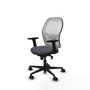 Piqueras y Crespo Chaise de Bureau 2D036N0 Gris foncé