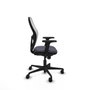 Piqueras y Crespo Chaise de Bureau 2D036N0 Gris foncé