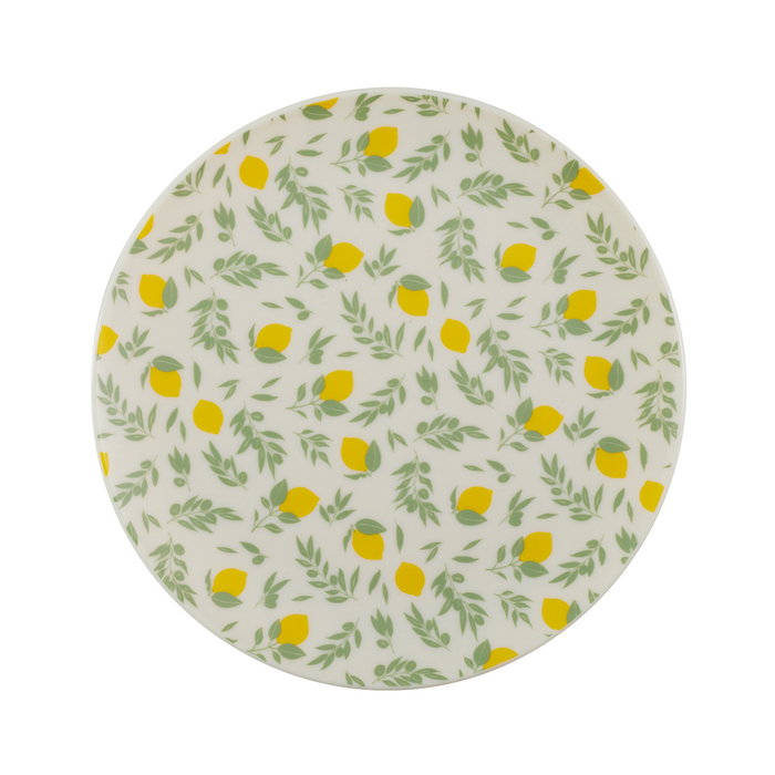 Home Deco Factory Plat à dessert BAIN DE SOLEIL 20 cm en polipropileno
