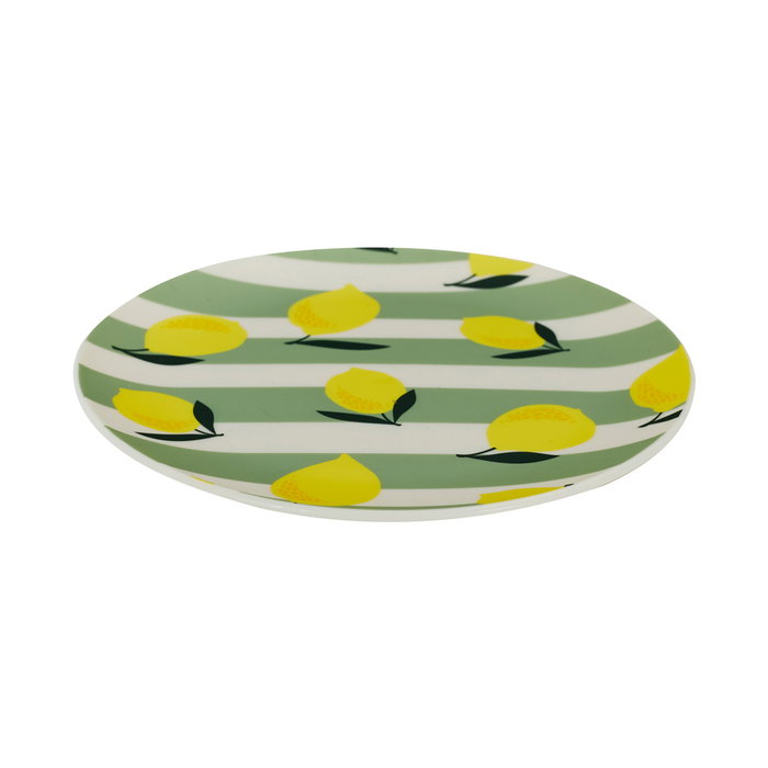 Home Deco Factory Plat à dessert BAIN DE SOLEIL 20 cm en polipropileno