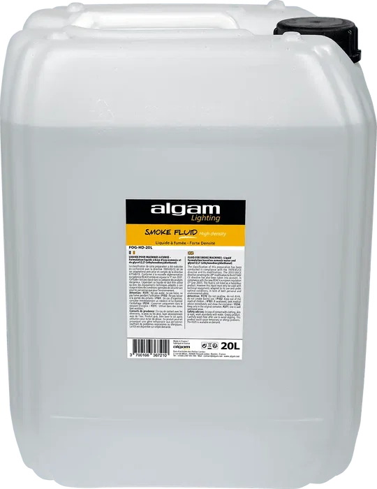 Algamlight Liquide Haute Densité pour Machine à Fumée - 20 Litres ALGAMLIGHT Algamlight Liquide Haute Densité pour Machine à Fumée - 20 Litres ALGAMLIGHT