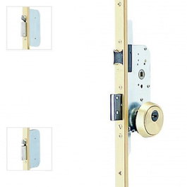 TESA Cerradura Seguridad 3P TLPNSCLAE - Palanca Cuello Largo 40mm Esmaltada - Serrure de Porte Haute Sécurité avec Cerraderos 2028mm et Cilindro T60 Inclus pour Portes RF