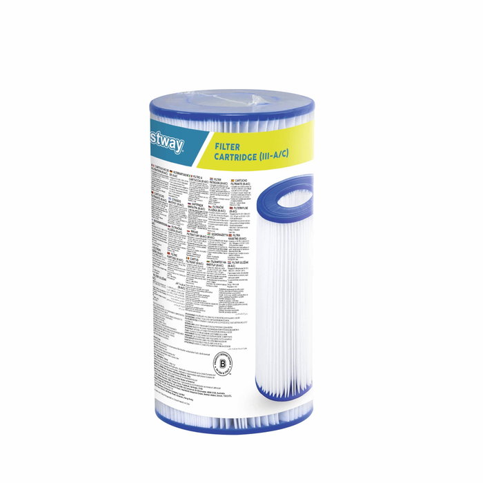 Bestway Filtre pour Piscine Cartouche Type I Réf. 58012 Compatible 56411 56424 56779 56681 57445 57270 57274 57450 57458 Bestway Filtre pour Piscine Cartouche Type I Réf. 58012 Compatible 56411 56424 56779 56681 57445 57270 57274 57450 57458