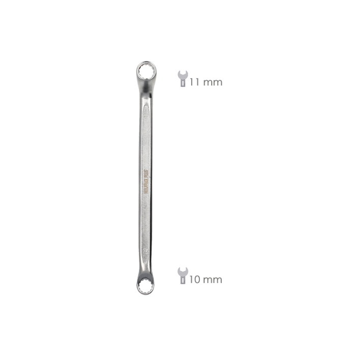 WOLFPACK LINEA PROFESIONAL Clé à œil incurvée 10x11 mm