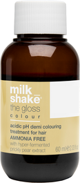 Milk Shake The Gloss - Coloration capillaire demi-permanente sans ammoniaque 10.1110AA Intense Ash Platinum Lightest Blond - 60 ml
