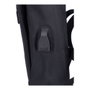 Edm Mochila de oficina noire Pierre Delone avec port USB pour Power Bank, porte-bouteille, 32x42x12 cm