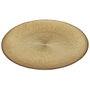 Home Deco Factory Plat plat Mirage doré 27 cm