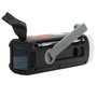 Adler AD 1920 Radio d'urgence solaire dynamo Bluetooth 5.0 Powerbank 4500 mAh Lampe LED 4W FM/AM/SW