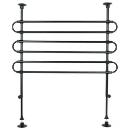 TRIXIE Grille de séparation pour voiture - Pare-chien pour coffre, métal, extensible 85 à 140 cm, sécurise animaux et objets
