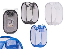 KIPIT Lot de 24 Paniers de Rangement Assortis 3 Couleurs Neutres