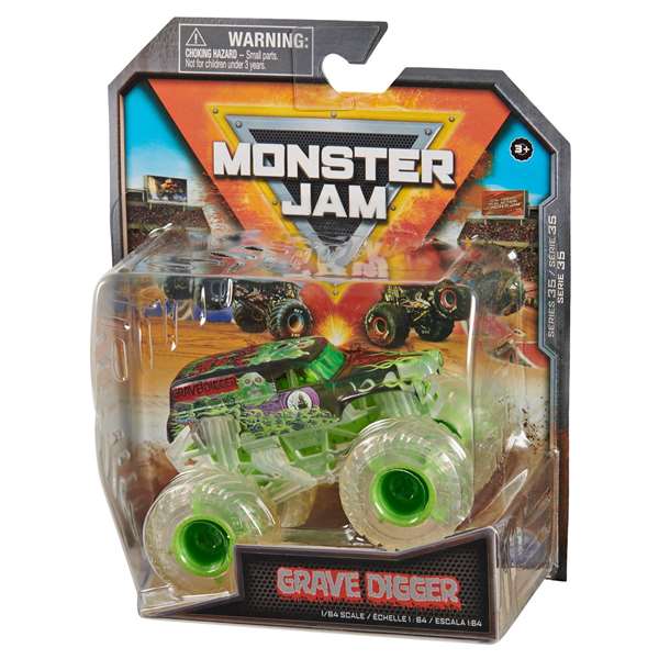 Spin Master - Voiture Monster Jam 1:64 - Modèles en plastique et carton - Modèle aléatoire