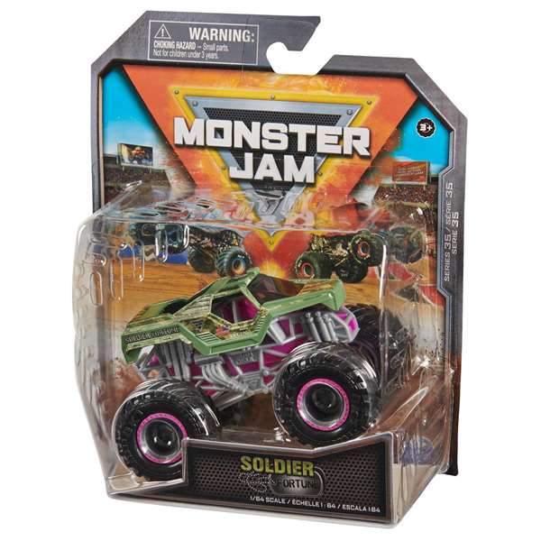 Spin Master - Voiture Monster Jam 1:64 - Modèles en plastique et carton - Modèle aléatoire