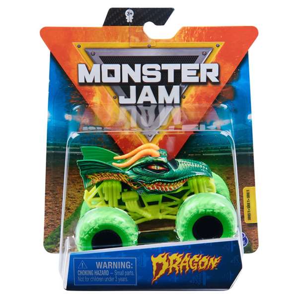 Spin Master - Voiture Monster Jam 1:64 - Modèles en plastique et carton - Modèle aléatoire