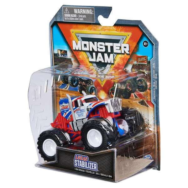 Spin Master - Voiture Monster Jam 1:64 - Modèles en plastique et carton - Modèle aléatoire