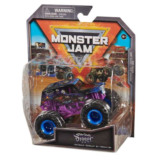 Spin Master - Voiture Monster Jam 1:64 - Modèles en plastique et carton - Modèle aléatoire