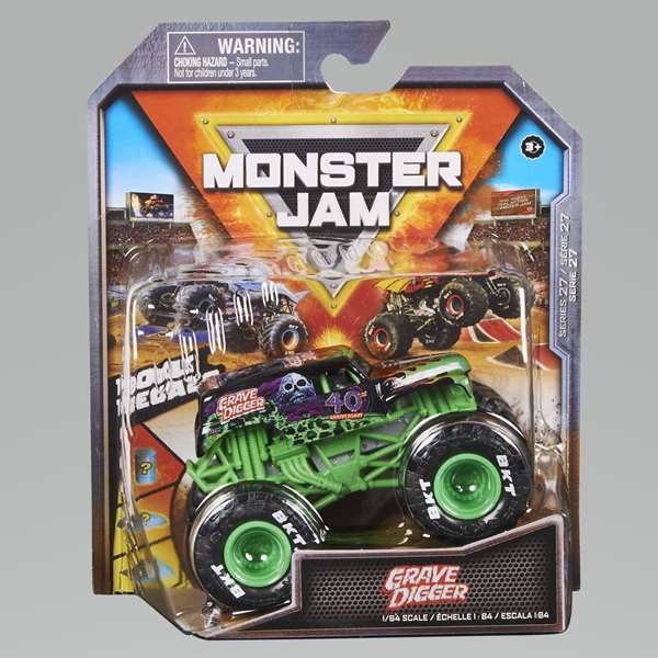 Spin Master - Voiture Monster Jam 1:64 - Modèles en plastique et carton - Modèle aléatoire