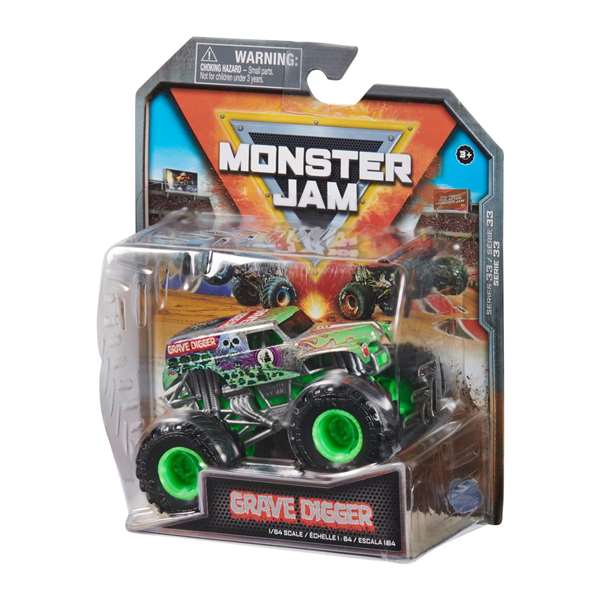 Spin Master - Voiture Monster Jam 1:64 - Modèles en plastique et carton - Modèle aléatoire