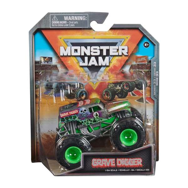 Spin Master - Voiture Monster Jam 1:64 - Modèles en plastique et carton - Modèle aléatoire