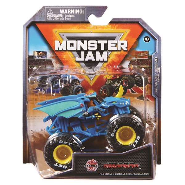 Spin Master - Voiture Monster Jam 1:64 - Modèles en plastique et carton - Modèle aléatoire