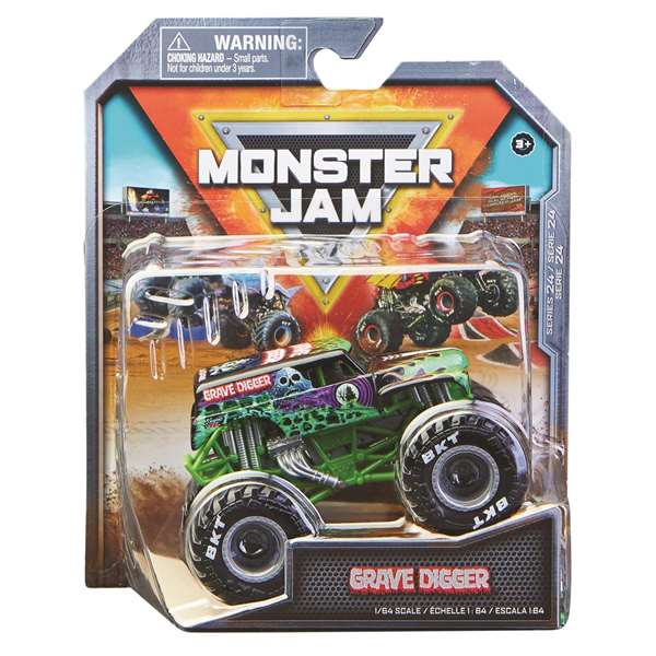 Spin Master - Voiture Monster Jam 1:64 - Modèles en plastique et carton - Modèle aléatoire