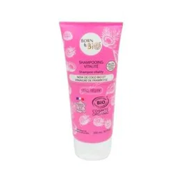 BORN TO BIO Shampoo Vitality coco et vinaigre de framboise 200ml