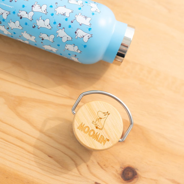 Grupo Erik Bouteille Moomin en acier avec poignée 500 ml
