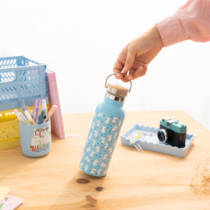 Grupo Erik Bouteille Moomin en acier avec poignée 500 ml