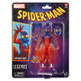 Hasbro Marvel Legends Series Figurine Spider-Boy Marvel - 15 cm, plus de 20 points d'articulation, 3 accessoires interchangeables, boîte rétro