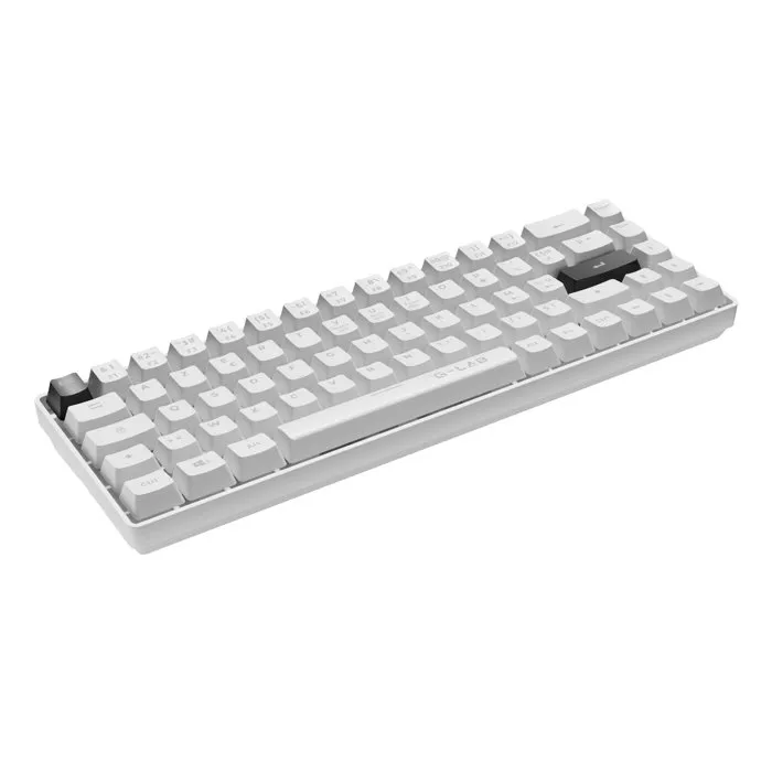 The G-Lab KEYZ HYDROGEN Clavier Gamer 60% Blanc The G-Lab KEYZ HYDROGEN Clavier Gamer 60% Blanc